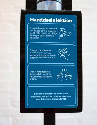 Handspritsstativ 2 – universal golvmodell