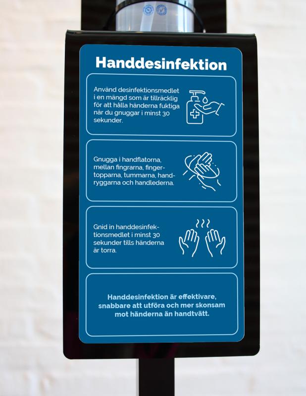 Handspritsstativ 2 – universal golvmodell