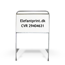CVR skilt til byggepladser - inkl. print