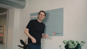 Whiteboard med eget tryck