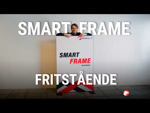 Smartframe med tygbanderoll - Fristående